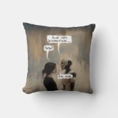 Desconectado (com frase) kissen (Vorderseite)