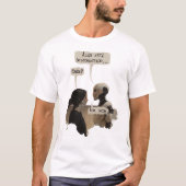 Desconectado (Com frase) T-Shirt (Vorderseite)