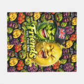 Description Fleecedecke (Vorderseite (Horizontal))