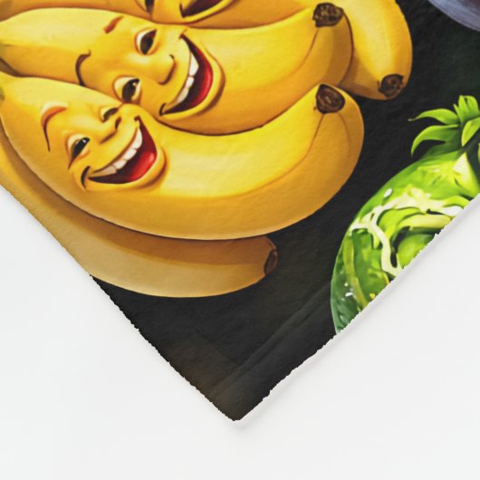 Description Fleecedecke (Ecke)