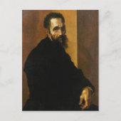 Description Michelangelo Buonarroti GEO Epoche: Di Postkarte (Vorderseite)