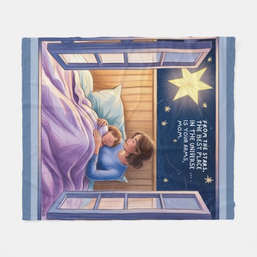 Desde las Estrellas, Mamá Fleecedecke (Vorderseite (Horizontal))