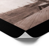 Desdemona Oil Field Foto 1919 Poster (Ecke)