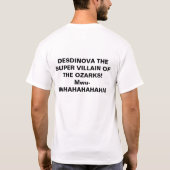 Desdinova schlechter Lachen-T - Shirt (Rückseite)