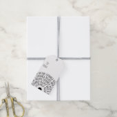 Desejos de Natal - Amor Fé Esperança Geschenkanhänger (Mit Garn)