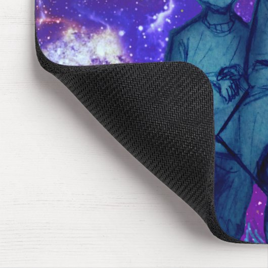 Desenho do R&M feito á mão. GudiArtes Mousepad (Ecke)