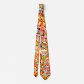 Desenho no estilo tijolos com tom de brilho krawatte (Rückseite)