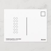 Desert Amstergram Postkarte (Rückseite)