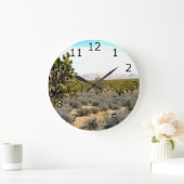 Desert Beauty Große Wanduhr (Zuhause)