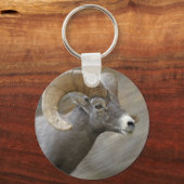 Desert Bighorn Ram Schlüsselanhänger (Vorderseite)