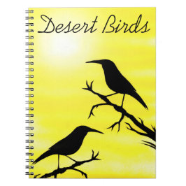 Desert Birds Notizblock