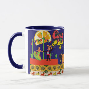 Desert Bloom Fiesta navyblau Tasse