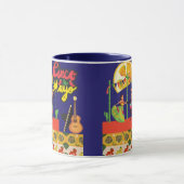 Desert Bloom Fiesta navyblau Tasse (Zentrum)