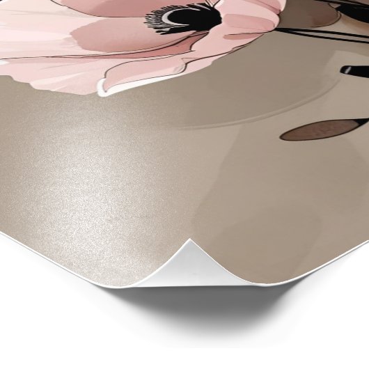 Desert Bloom Fotodruck (Ecke)