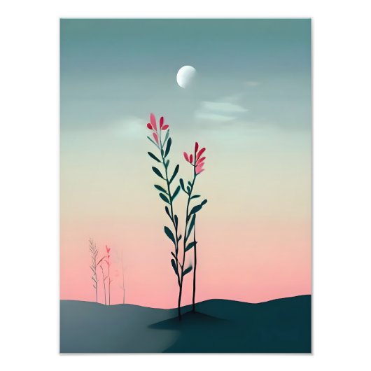 Desert Bloom Fotodruck (Vorne)