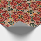 Desert Bloom geometrisch Geschenkpapier (Ecke)