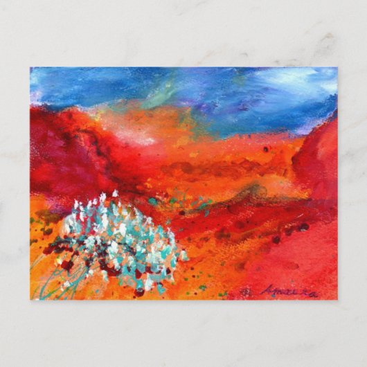 Desert Bloom Postkarte (Vorderseite)