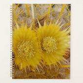 Desert Bloom Vibrant Cactus Blume Planer (Vorderseite)