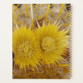 Desert Bloom Vibrant Cactus Blume Planer (Rückseite)