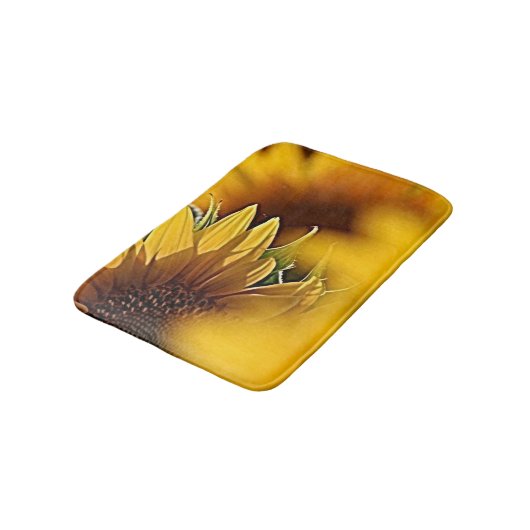 Desert Blooms  Badematte (Schrägansicht)