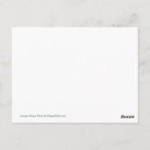 Desert Blooms Cactus Sonora Arizona Foto Postkarte (Rückseite)