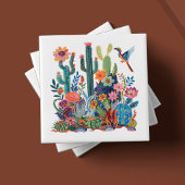 Desert Blooms Floral Symphony Fliese