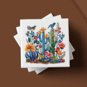 Desert Blooms Saguaro Serenade Fliese