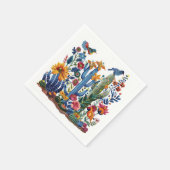 Desert Blooms Saguaro Serenade Serviette (Ecke)