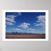 Desert Blue Poster (Vorne)