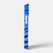 Desert Blue Tiger Skin Print Case-Mate iPhone Hülle (Rückseite / Rechts)