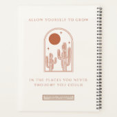 Desert Boho 2024 Planer (Rückseite)