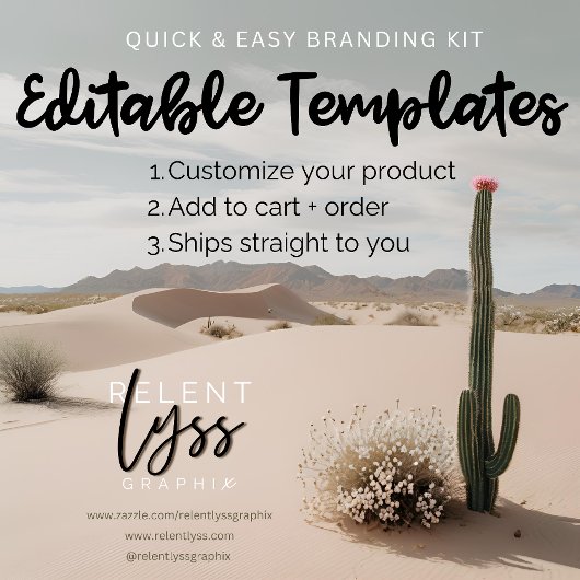 Desert | Boho | ästhetisch | Cactus Dankeskarte