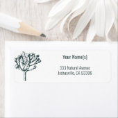 Desert Boho Flora Joshua Tree Rücksendeadresse (Insitu)