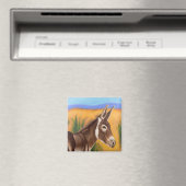 Desert Burro Magnet (In Situ (Geschirrspüler))