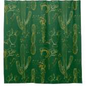 Desert Cacti Duschvorhang (Vorderseite)