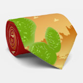 Desert Cacti Krawatte (Gerollt)