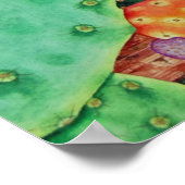 Desert Cacti Poster (Ecke)