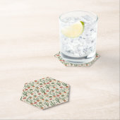 Desert Cacti Succulent Seamless Pattern Untersetzer (Vor Ort)