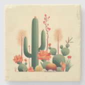 Desert Cacti Untersetzer (Vorderseite)