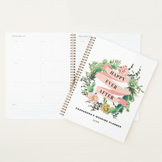 Desert Cactus Bloom | Alles Gute nach Hochzeit Planer (Anzeige)