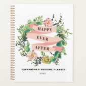 Desert Cactus Bloom | Alles Gute nach Hochzeit Planer (Vorderseite)