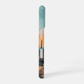 Desert Cactus – Boho Sunset Watercolor Design iPhone 16 Hülle (Rechte Seite)
