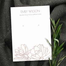 DESERT CACTUS ERFOLGREICH BLUSH PINK EARRING DISPL