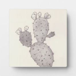 Desert Cactus Fotoplatte