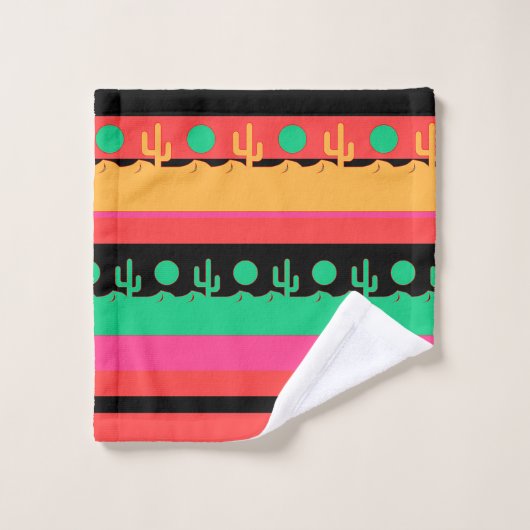 Desert Cactus Gift Badhandtuch Set (Waschlappen)