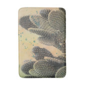 Desert Cactus | Grüner Spritzer Badematte (Vorderseite Vertikal)