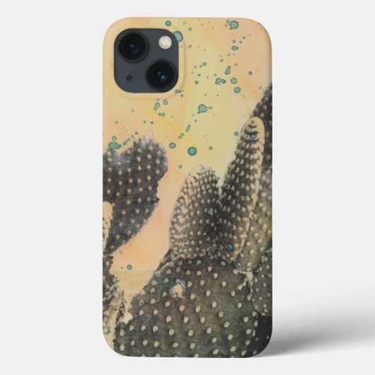 Desert Cactus | Grüner Spritzer Case-Mate iPhone Hülle (Rückseite)