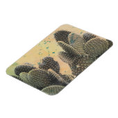 Desert Cactus | Grüner Spritzer Magnet (Linke Seite)