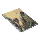 Desert Cactus | Grüner Spritzer Notizblock (Rechte Seite)