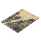 Desert Cactus | Grüner Spritzer Notizblock (Linke Seite)